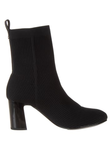 Tommy Hilfiger Shoes Leder-Stiefeletten in Schwarz