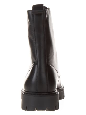 Tommy Hilfiger Shoes Leder-Boots in Schwarz