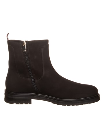 Tommy Hilfiger Shoes Leder-Boots in Schwarz