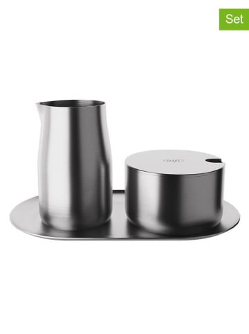 Alfi 3tlg. Milch- und Zucker-Set in Silber