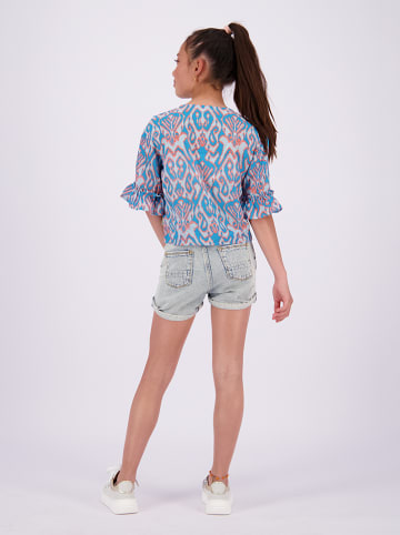 Vingino Blouse "Letty" blauw/oranje