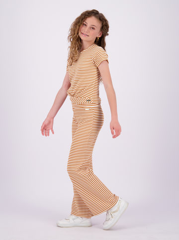 Vingino Hose "Sila" in Camel/ Weiß