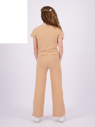 Vingino Hose "Sila" in Camel/ Weiß