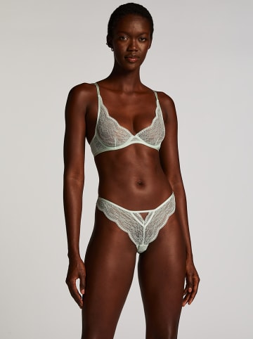 Hunkemöller Stringi "Isabelle" w kolorze jasnozielonym