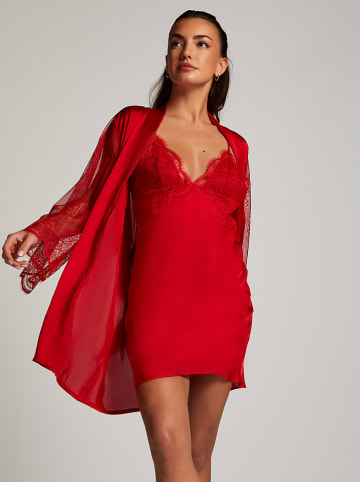 Hunkemöller Kimono "Aldana" w kolorze czerwonym