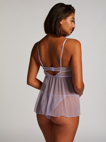 Hunkemöller 2-częściowy zestaw "Isabelle" w kolorze lawendowym