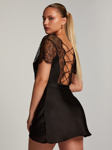 Hunkemöller Kimono in Schwarz