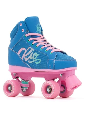 Action Sports Rollschuhe "Rio Roller Lumina" in Blau/ Pink