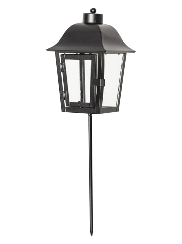 STAR Trading Gartenlaterne "Serene" in Schwarz in Schwarz - (B)13,5 x (H)45 cm
