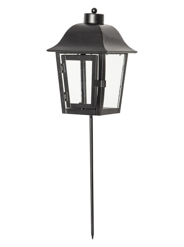 STAR Trading Lampion ogrodowy "Serene" w kolorze czarnym - szer. 13,5 x 45 cm