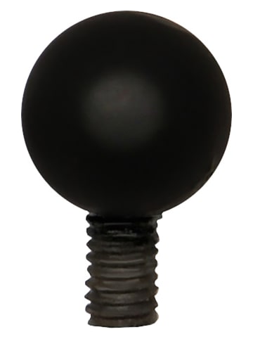 STAR Trading Lampion ogrodowy "Serene" w kolorze czarnym - szer. 13,5 x 45 cm