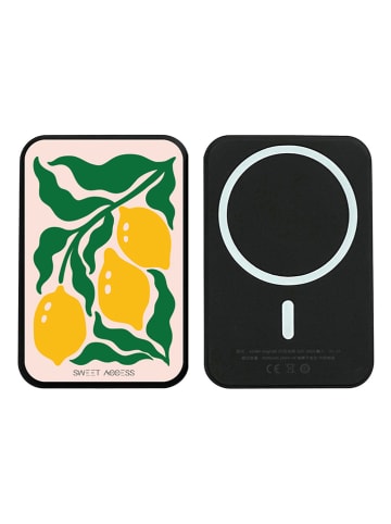 SWEET ACCESS Powerbank w kolorze żółto-czarnym - 10000 mAh