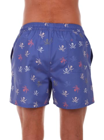 The Time of Bocha Badeshorts in Blau