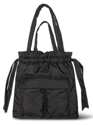 that's mine Shopper bag "Vivita" w kolorze czarnym - 43 x 44,5 x 3 cm