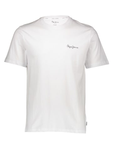 Pepe Jeans Koszulka "Single Cliford" w kolorze białym