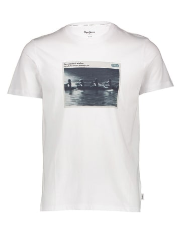 Pepe Jeans Koszulka "Ciel" w kolorze białym