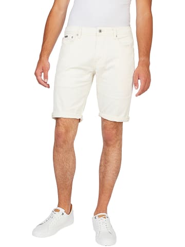 Pepe Jeans Jeans-Shorts in Creme