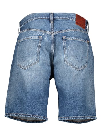 Pepe Jeans Jeans-Shorts "Repair" - Comfort fit - in Blau