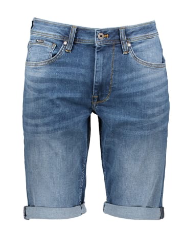 Pepe Jeans Szorty dżinsowe - Regular fit - w kolorze niebieskim