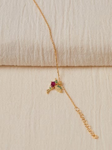 Lodie Silver Zilveren enkelbandje met hanger