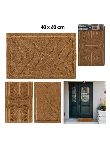 Garden Spirit Kokos-Fußmatte in Hellbraun - (L)40 x (B)60 cm (Überraschungsprodukt)