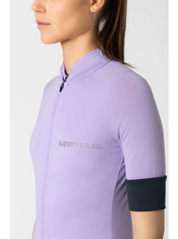 super.natural Fahrradtrikot "Grava Summer" in Lila