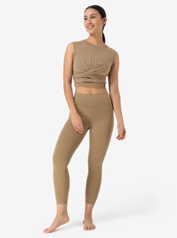super.natural Trainingstop "Wrap" in Beige