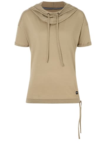 super.natural Hoodie "Justshort" in Beige