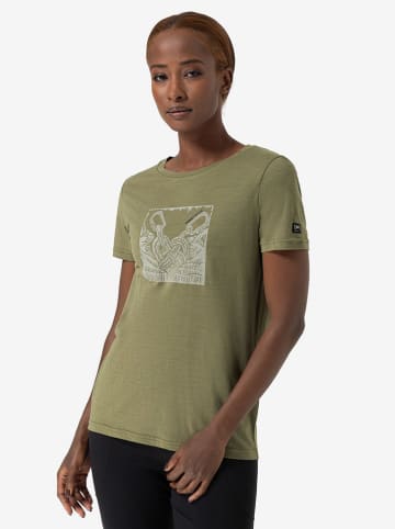 super.natural Shirt "Tied by Heart" in Grün