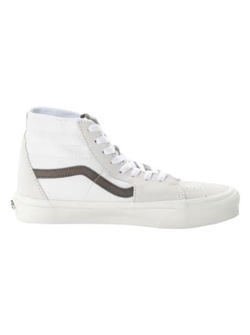 Vans SkÃ³rzane sneakersy "SK8-Hi Tapered" w kolorze kremowo-biaÅ‚ym