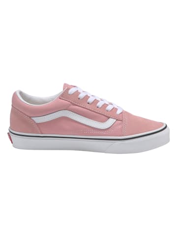 Vans Leder-Sneakers "Old Skool" in Rosa