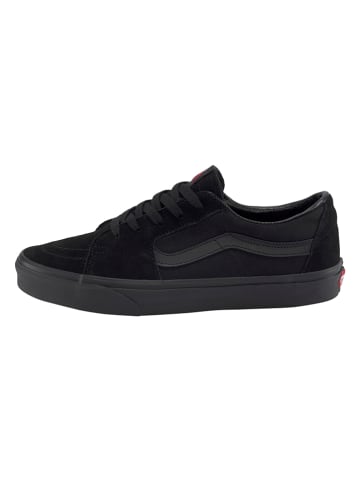 Vans Skórzane sneakersy "SK8-Low" w kolorze czarnym