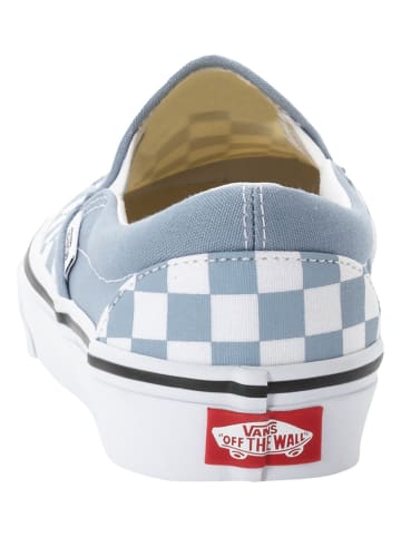 Vans Slippersy "Classic" w kolorze biaÅ‚o-bÅ‚Ä™kitnym