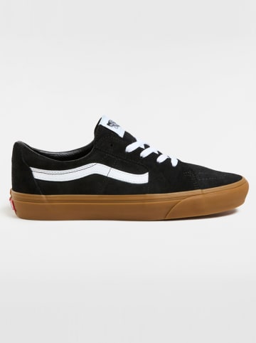 Vans Leder-Sneakers "SK8-Low" in Schwarz