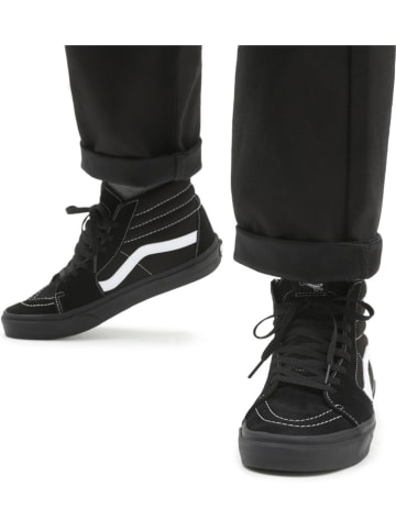 Vans Leren sneakers "SK8" zwart