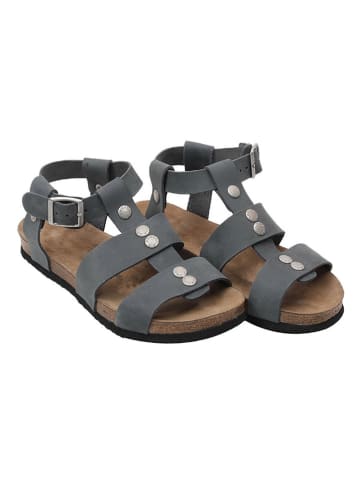 Ballerin's Leren sandalen "Assos" blauw