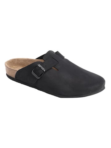 Ballerin's Leren clogs "Iotape" zwart