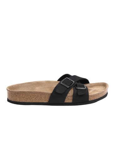 Ballerin's Leren slippers "Magnesia" zwart