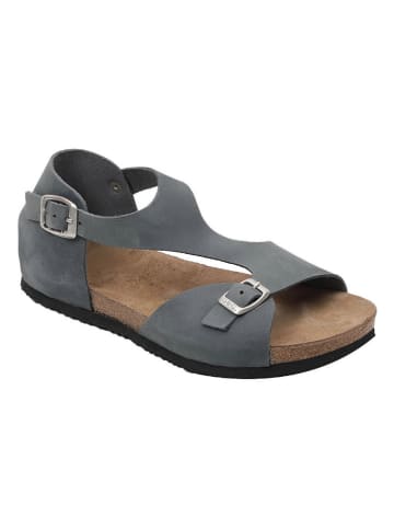 Ballerin's Leren sandalen "Myra" blauw