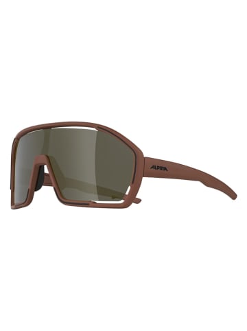 Alpina Okulary sportowe "Bonfire Q-LITE" w kolorze jasnobrązowym