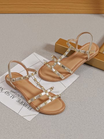 Sixth Sens Sandalen in Gold