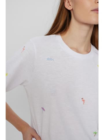 NÜMPH Shirt "Arias" in Weiß