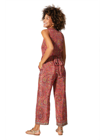 Aller Simplement Jumpsuit rood/geel
