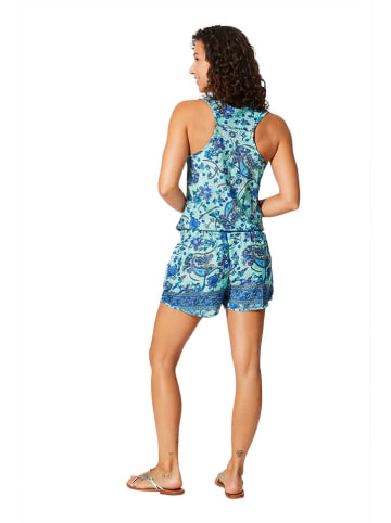 Aller Simplement Jumpsuit in Türkis/ Blau