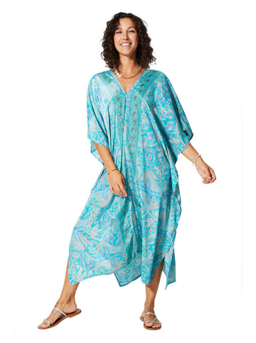 Aller Simplement Kaftan w kolorze turkusowym