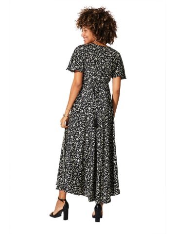 Aller Simplement Kleid in Schwarz/ Weiß
