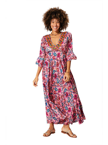 Aller Simplement Kleid in Rosa/ Blau
