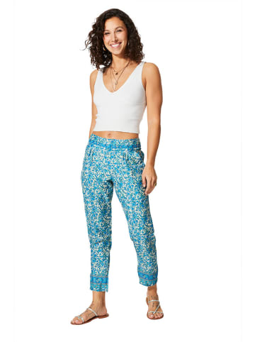 Aller Simplement Hose in Blau/ Weiß
