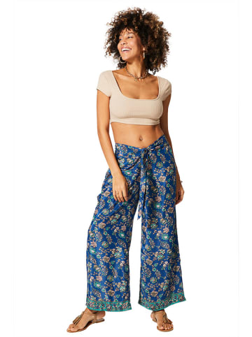 Aller Simplement Hose in Dunkelblau/ Türkis