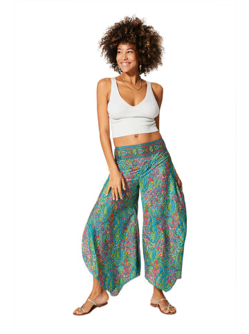 Aller Simplement Broek turquoise/roze